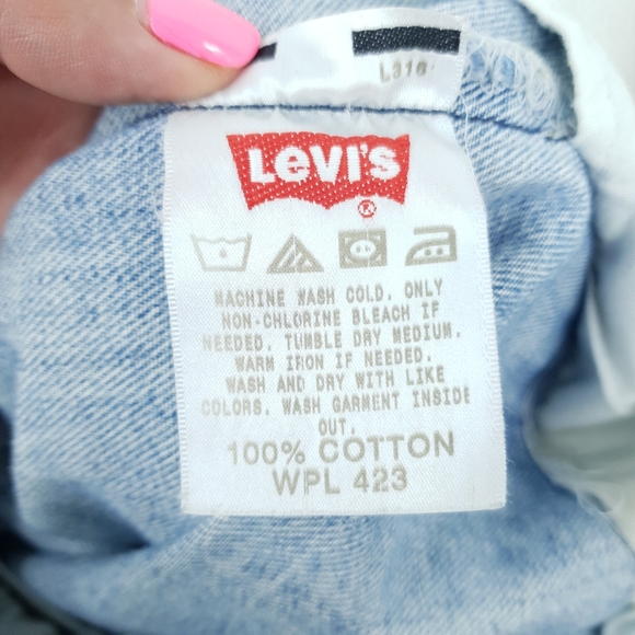Levi's 501 xx 30x32 Straight Leg Button Fly Light Wash Jeans Made in Haiti 2008 - Picture 9 of 12